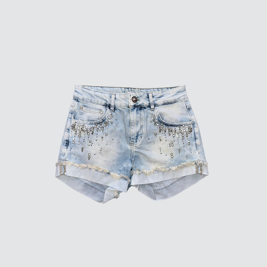 Miss Chic Shorts Blue