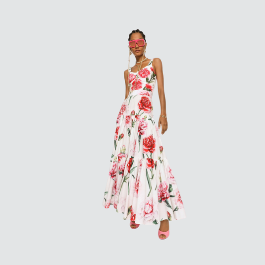 Floral Maxi Print Set D&G