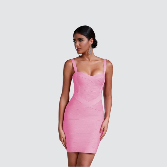 Pink Bodycon Dress