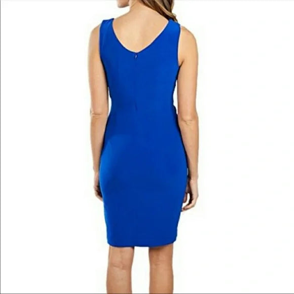 Classic Sapphire Blue Dress